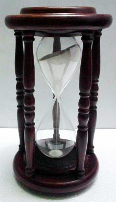 Wooden Hour Glass